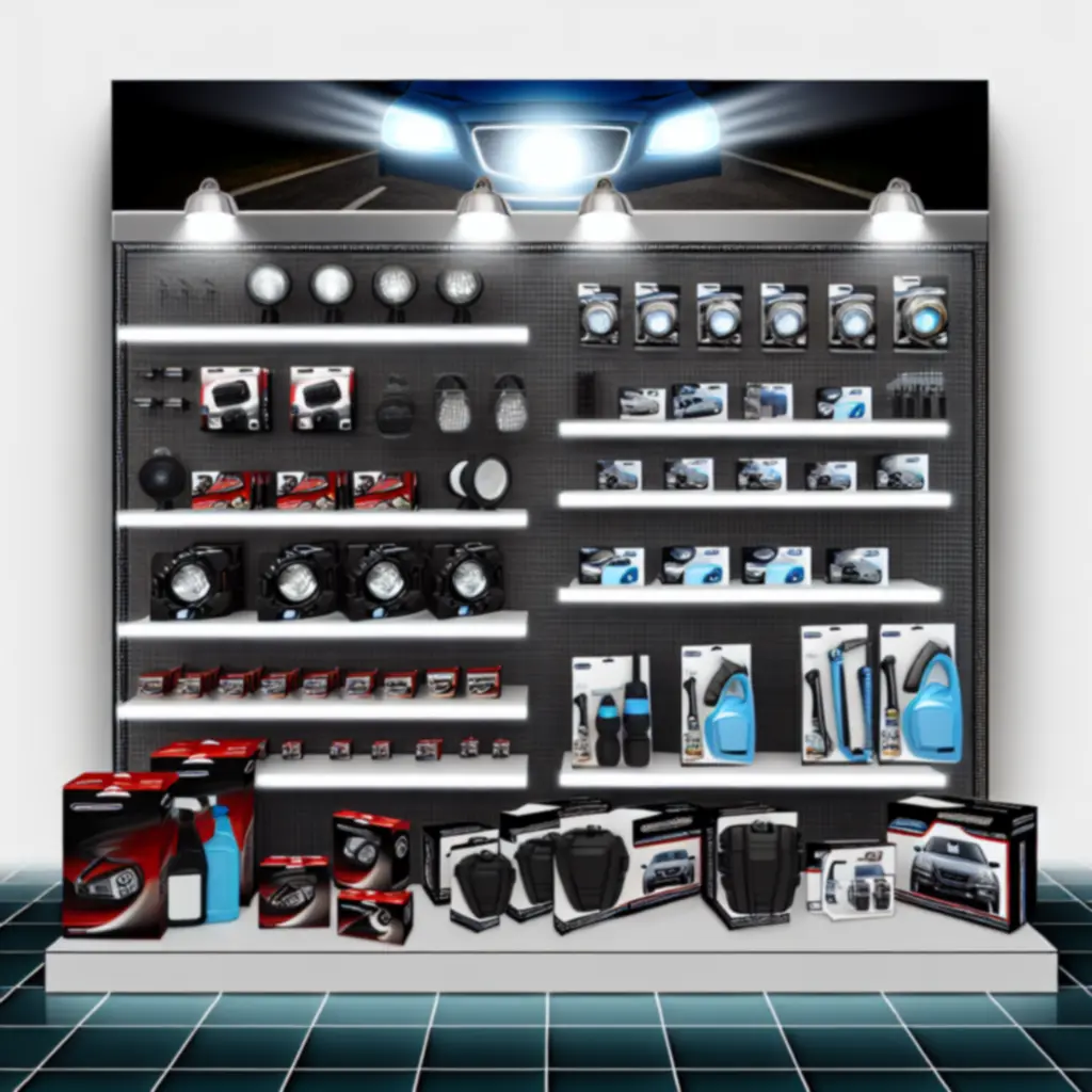 Zestaw najpopularniejszych akcesoriów samochodowych